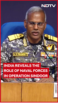 'Karachi Was Target Option': Indian Navy's Revelation On Operation Sindoor